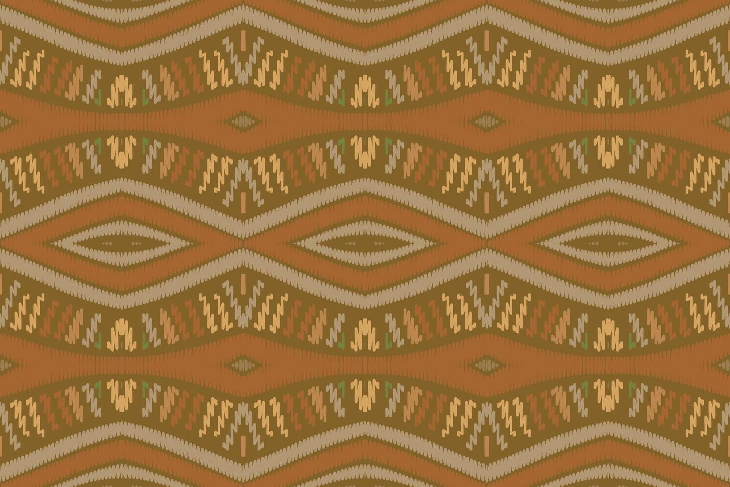 Ikat-Muster im Stammes-. geometrische ethnische traditionelle. mexikanischer gestreifter stil. Design für Hintergrund, Tapete, Vektorillustration, Stoff, Kleidung, Batik, Teppich, Stickerei. vektor