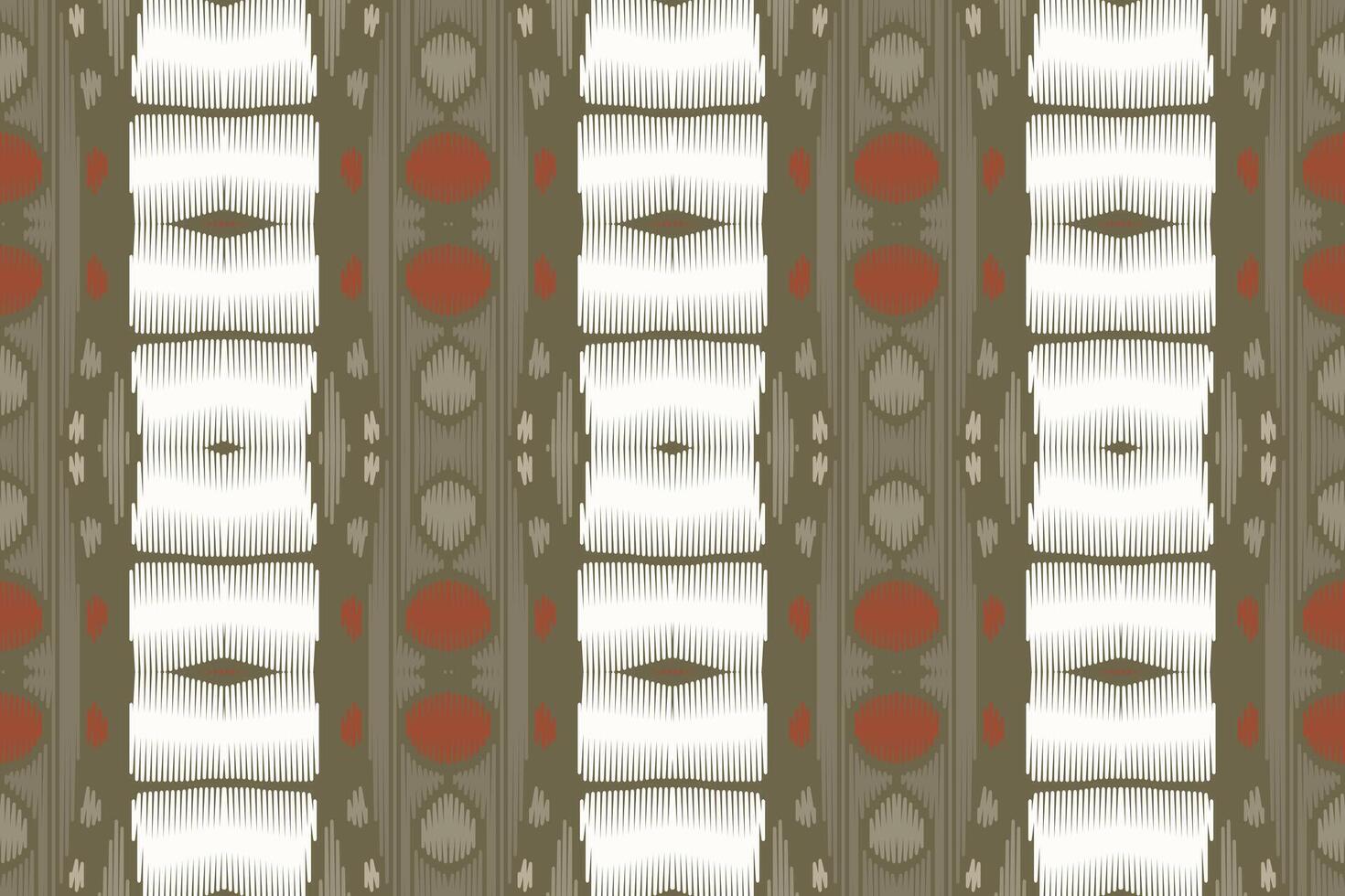 etnisk ikat sömlös mönster i stam. amerikansk, mexikansk stil. aztec geometrisk prydnad skriva ut. vektor