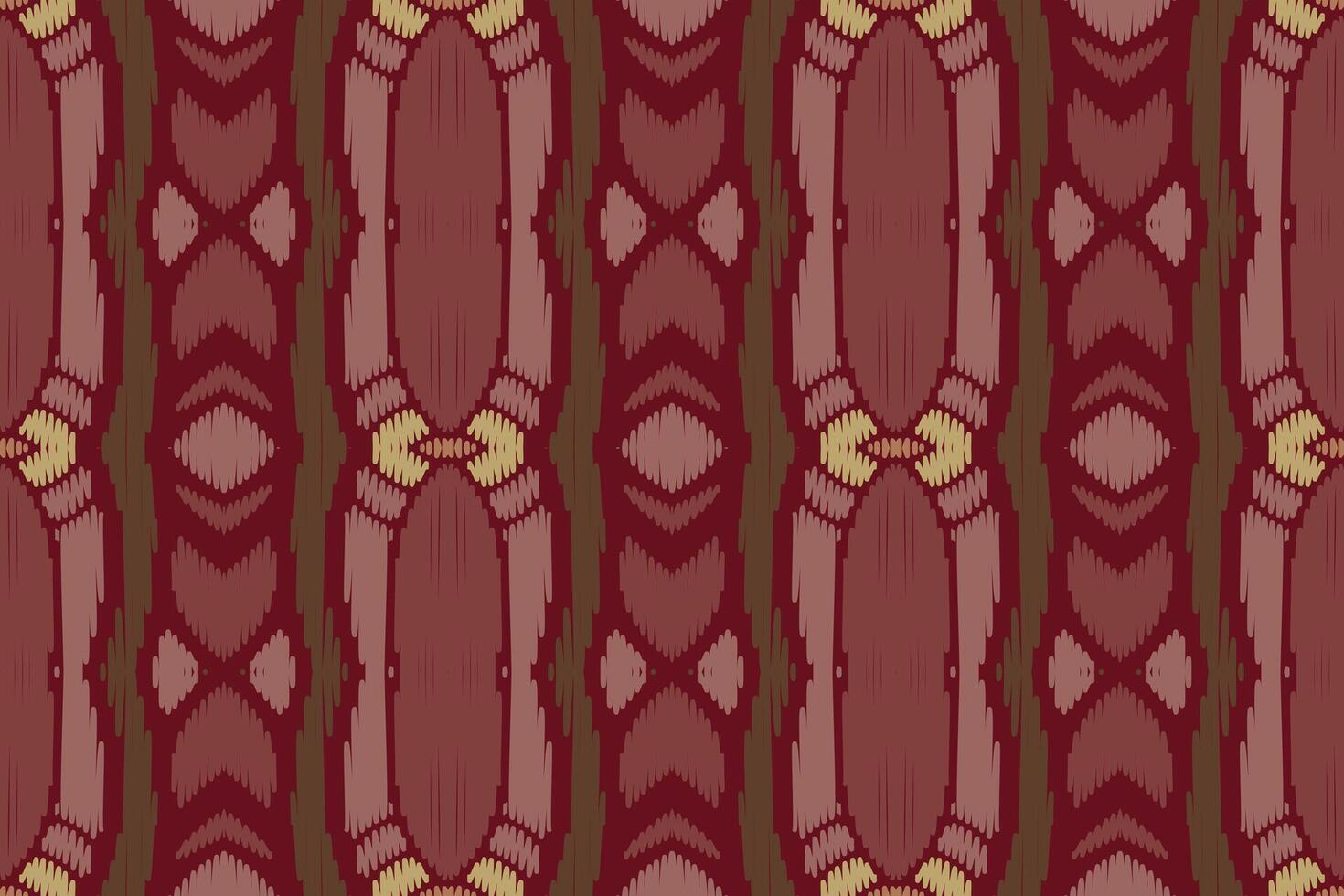 ikat abstrakt geometrisk broderi etniska mönster design. Aztec tyg matta mandala prydnad chevron textil dekoration tapeter. tribal boho infödda etniska kalkon traditionell vektor bakgrund