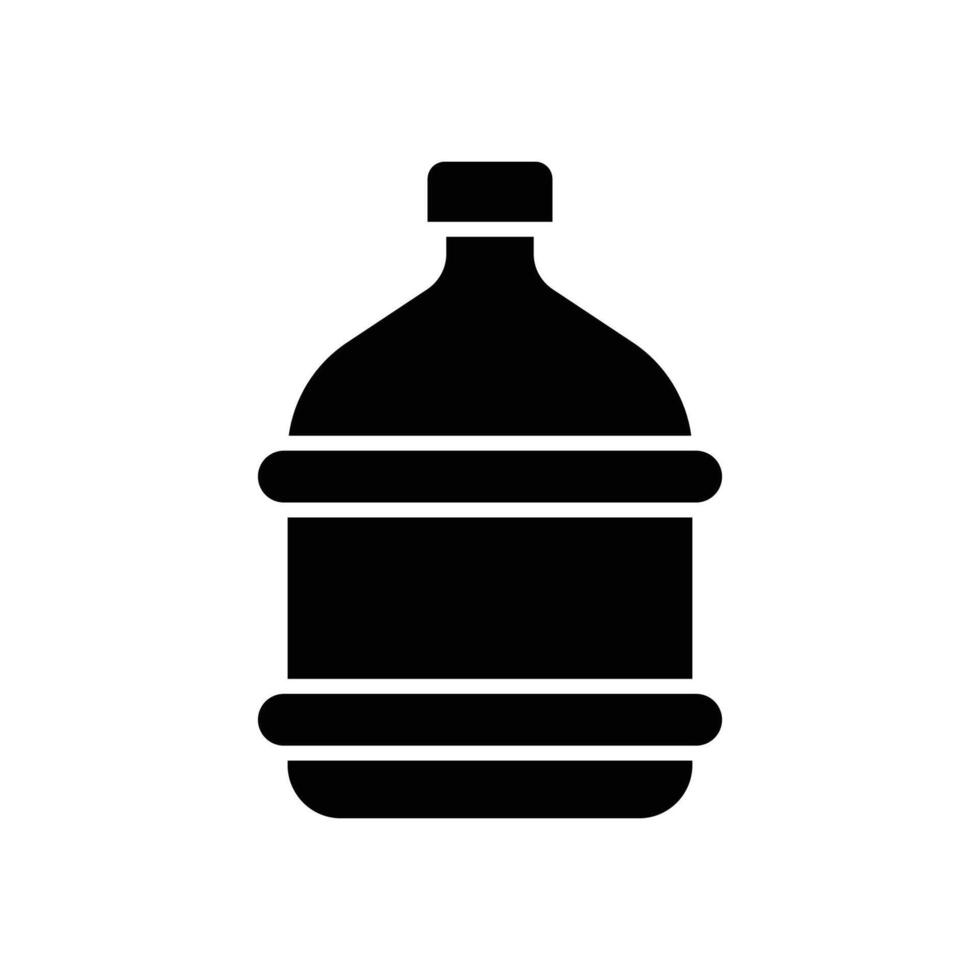 Wasser Gallone Symbol Vektor Design Vorlage einfach und sauber