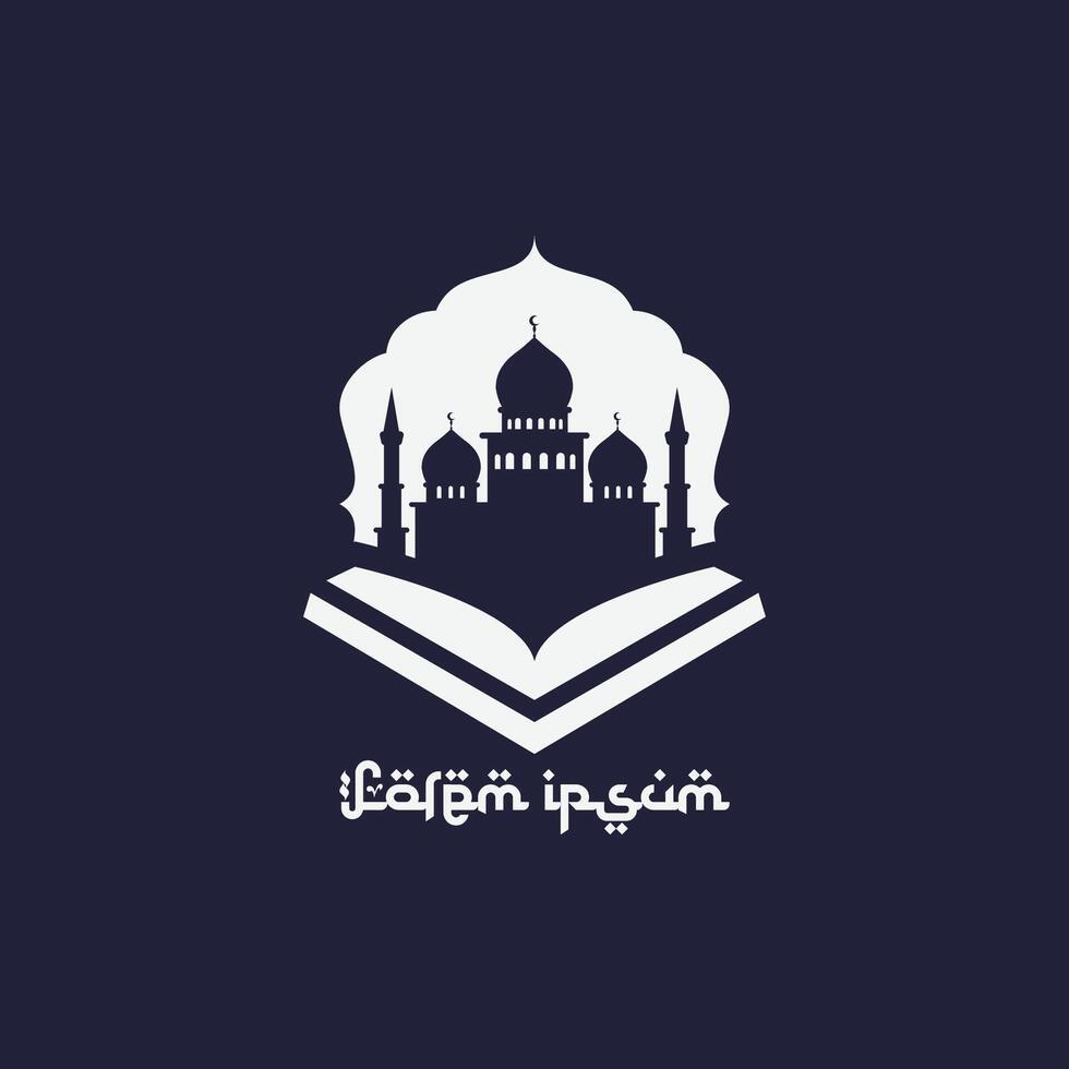 quran logotyp vektor