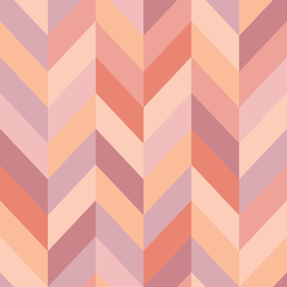 sömlös sparre mönster bakgrund persika ludd vektor