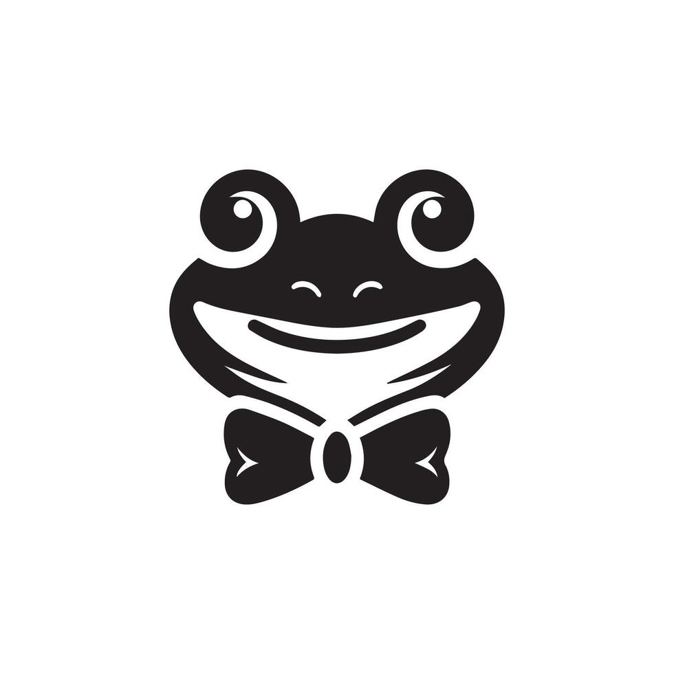 Prinz charmant Frosch Vektor Illustration verwenden Logo, T-Shirt