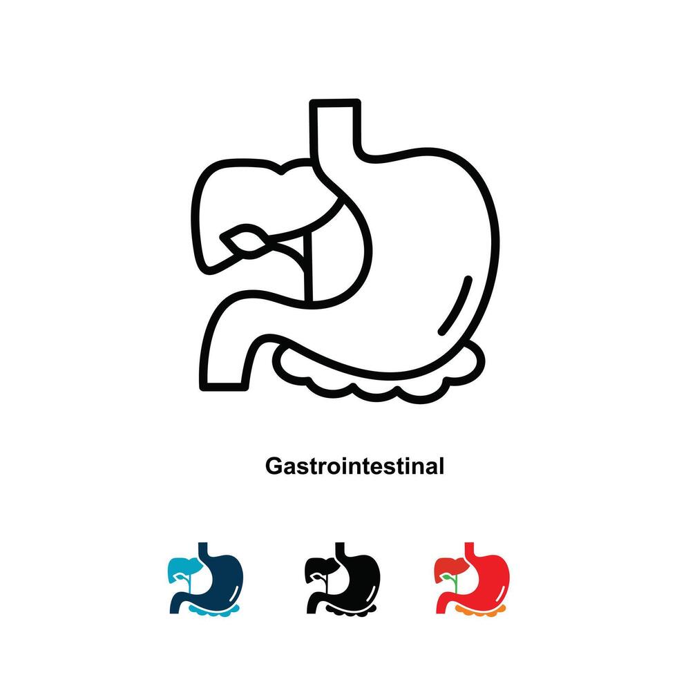 mag-tarmkanalen ikon enkel vektor ilustration