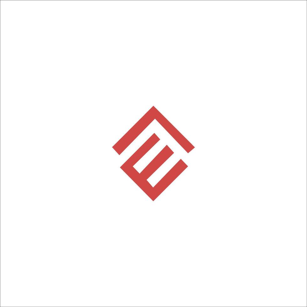Initiale Brief ee Logo oder e Logo Vektor Design Vorlage