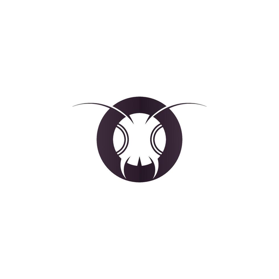Ameise Logo Vektor Illustration Vorlage Design