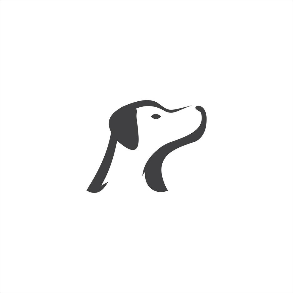 Tier Hund Logo Vektor Design Vorlagen