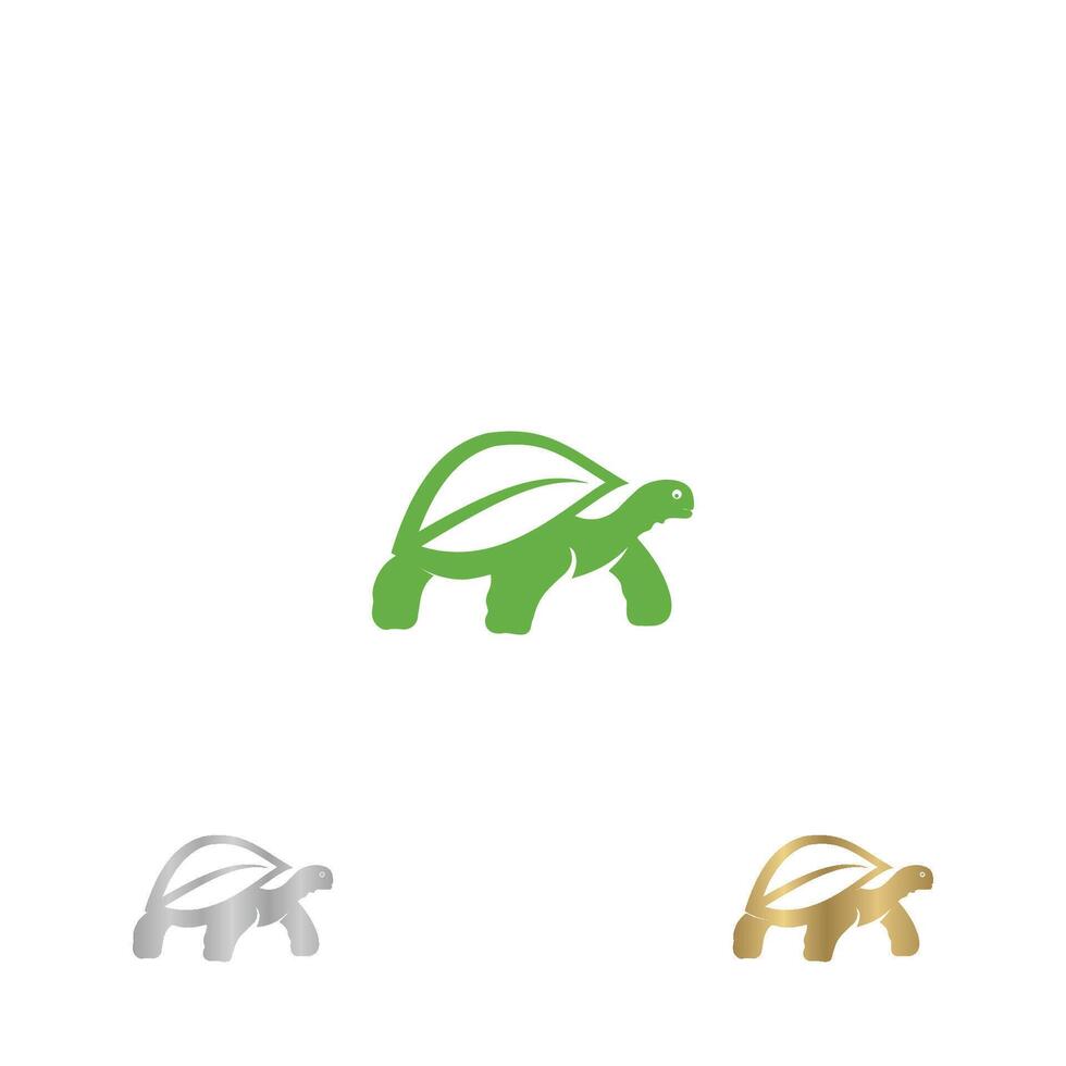 sköldpadda design logotyp vektor. sköldpadda djur- vektor