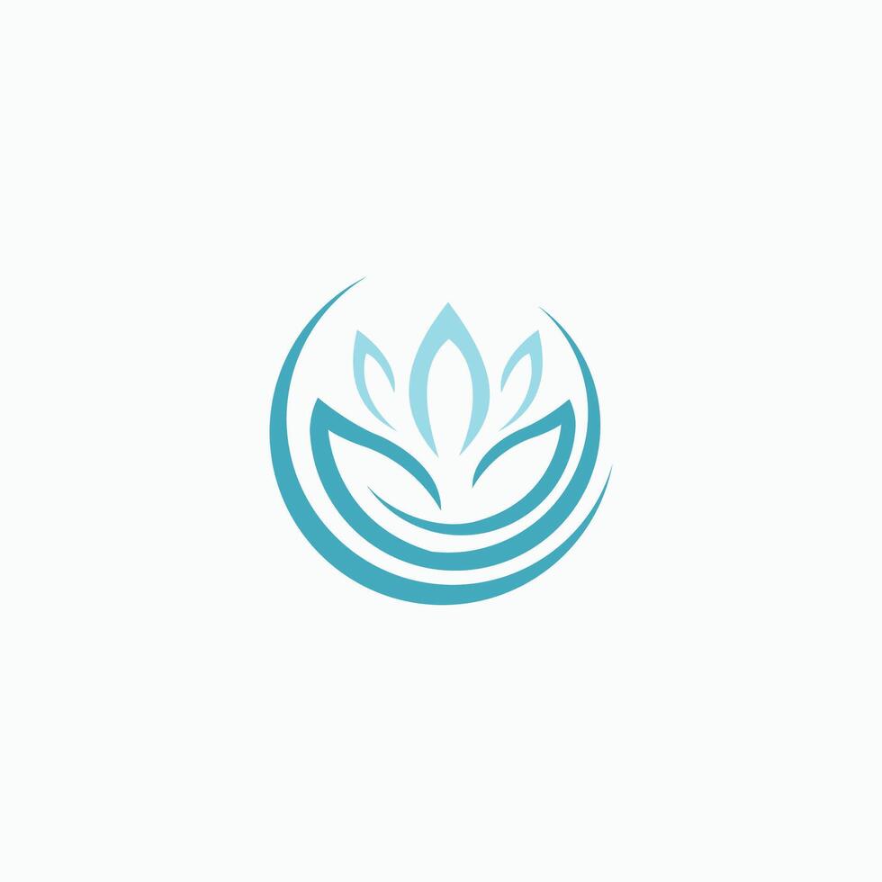 Spa-Logo-Design-Vorlage vektor