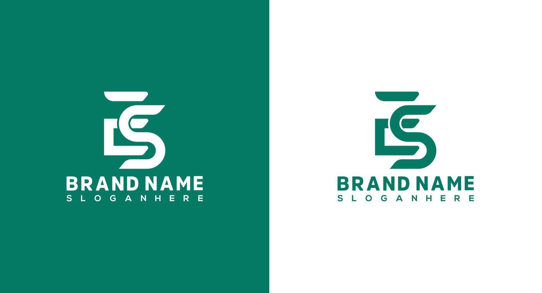 es Brief Logo Design, se Symbol Marke Identität Design Monogramm Logo vektor