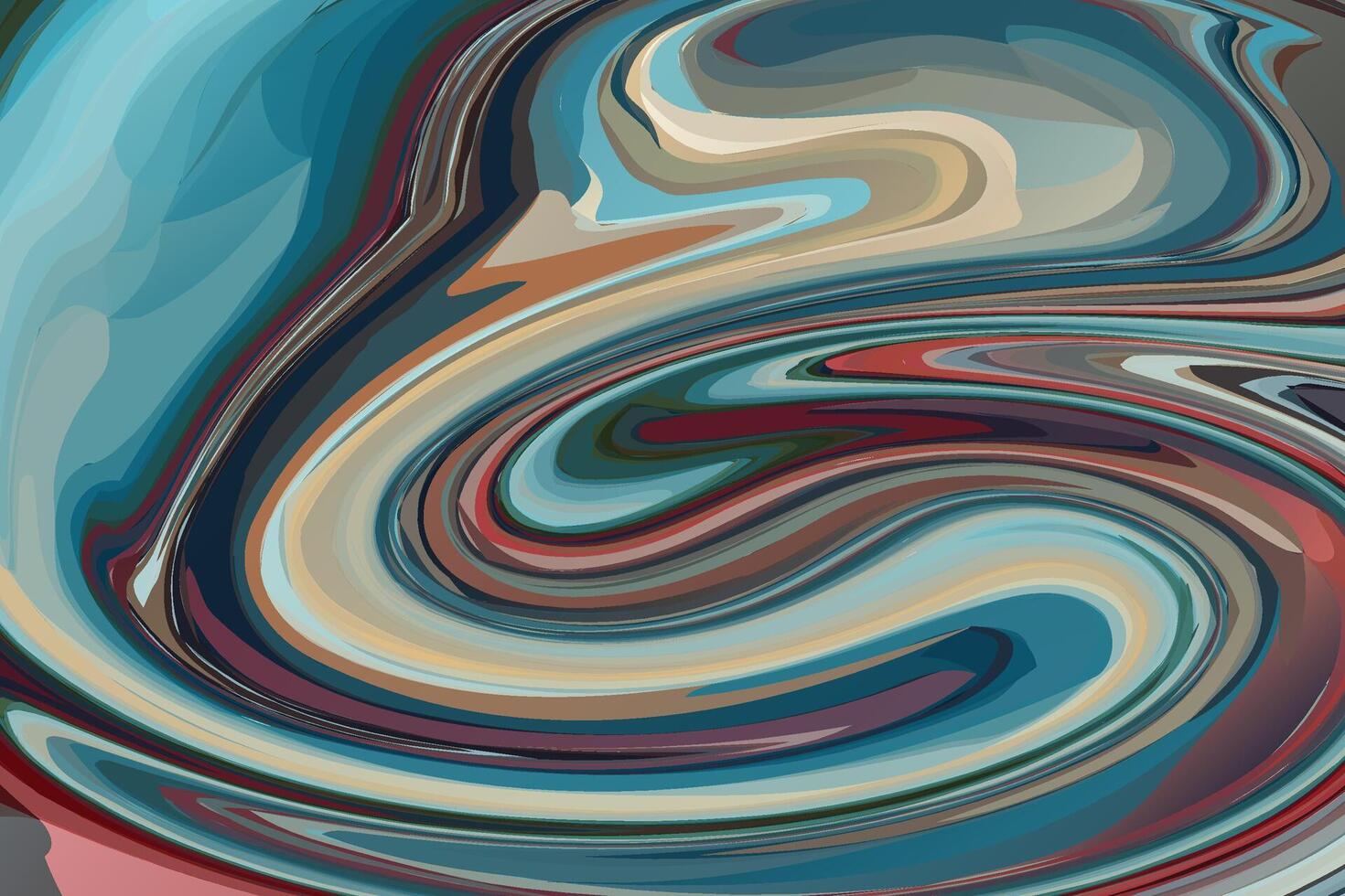 Flüssigkeit Hintergrund abstrakt 3d machen futuristisch Hintergrund . vektor