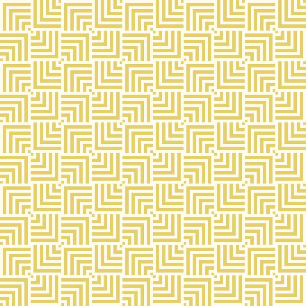 gul sömlös abstrakt geometrisk överlappande kvadrater mönster vektor