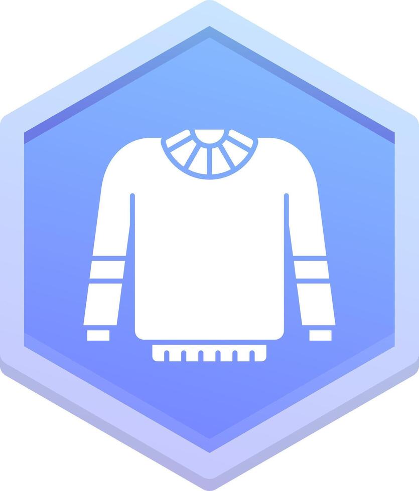 Sweatshirt Polygon Symbol vektor