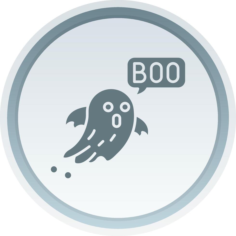 Boo solide Taste Symbol vektor