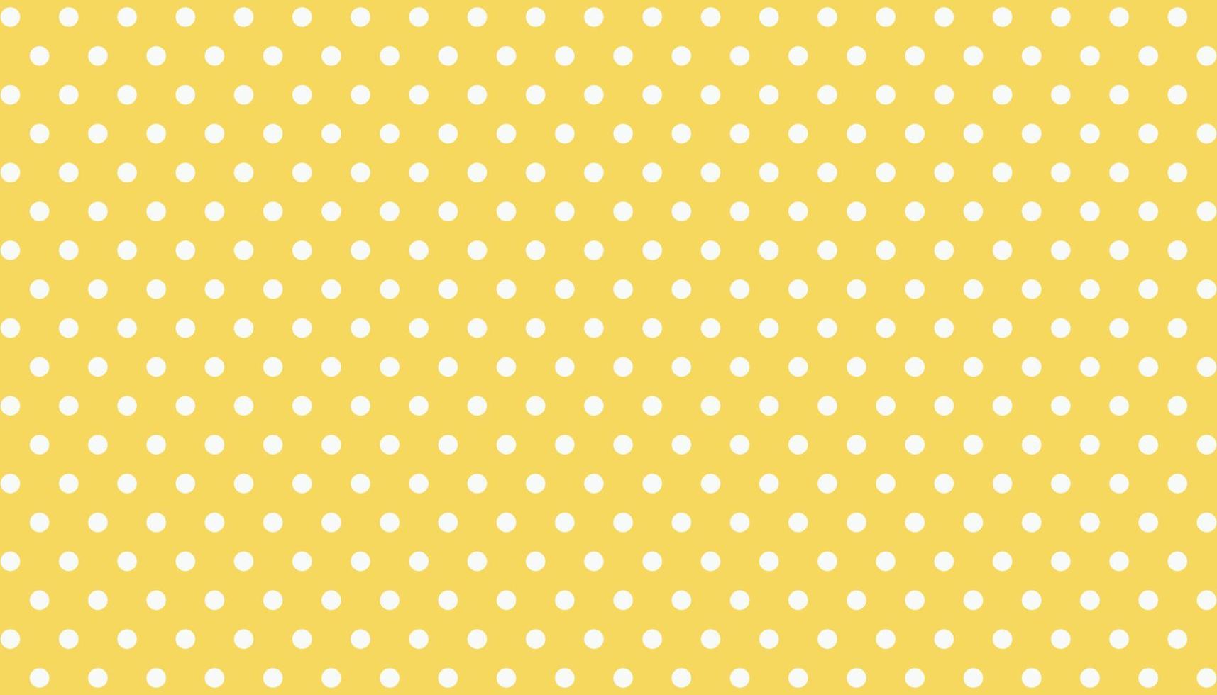 gula prickar sömlösa mönster retro snygg bakgrund vektor