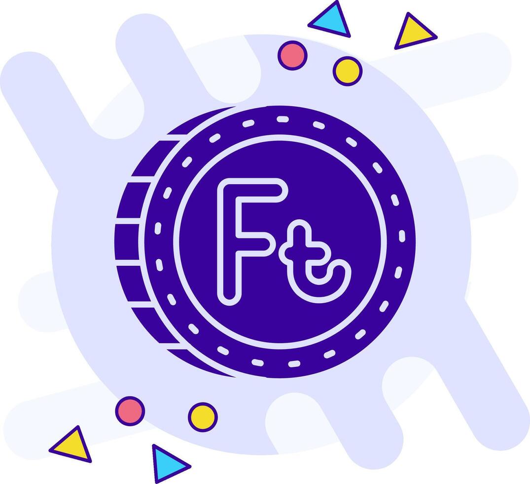 forint freestyle fast ikon vektor