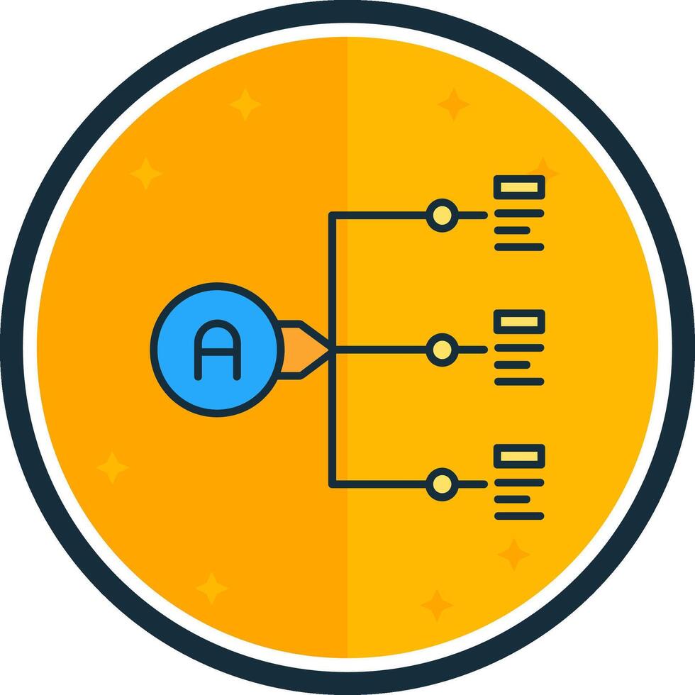 Beziehung gefüllt Vers Symbol vektor