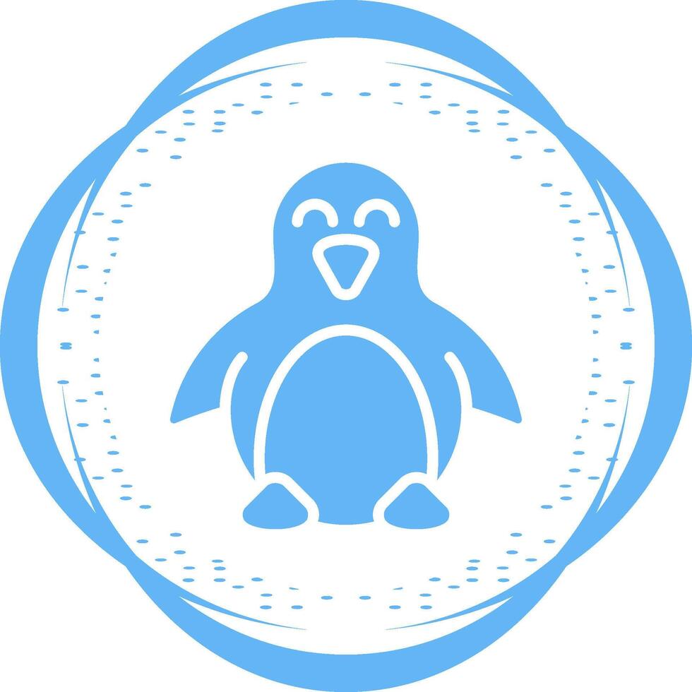 Pinguin-Vektor-Symbol vektor