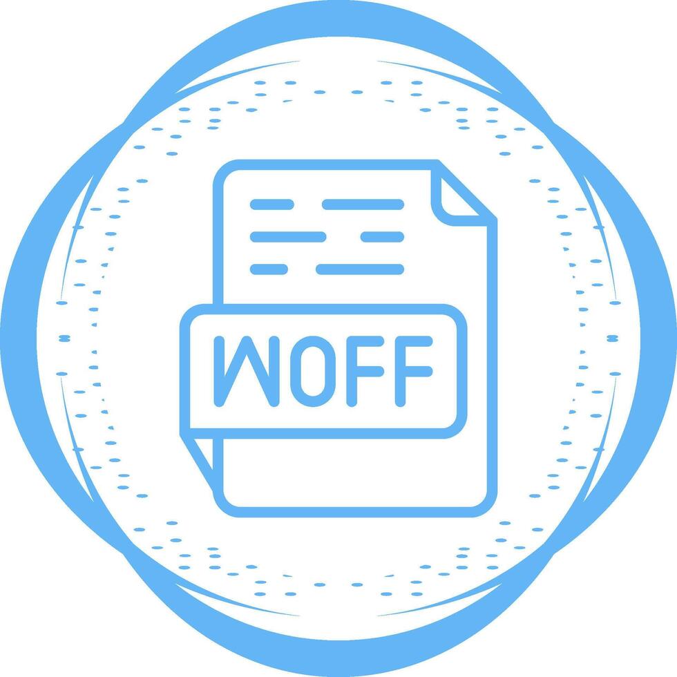 woff Vektor Symbol