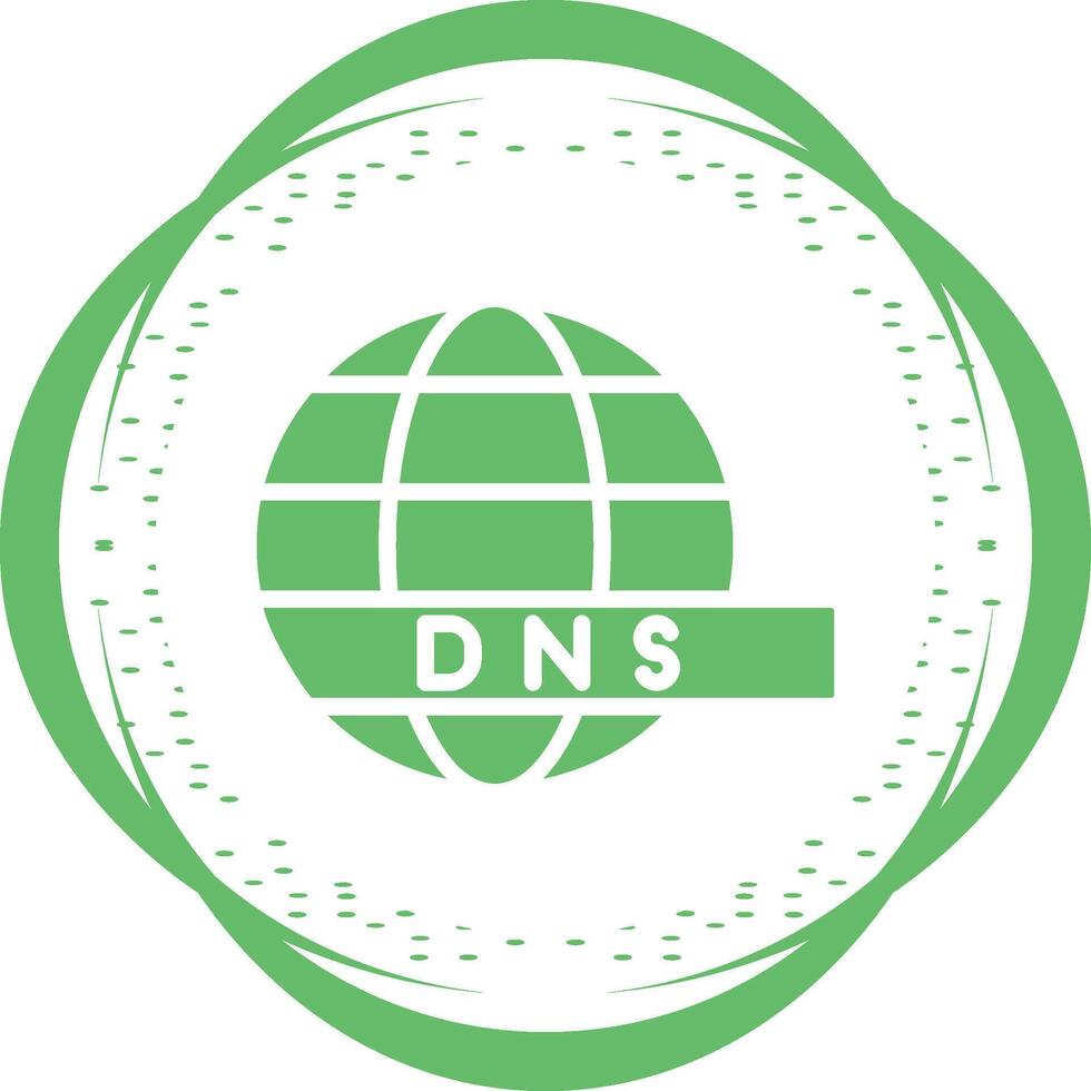 DNS Server Vektor Symbol