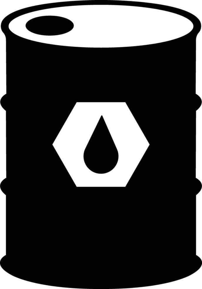 Fass Öl Trommel Symbol im eben Stil. isoliert auf Petroleum Trommel Symbol mit fallen Zeichen Öl Bestände Gallone Treibstoff Trommel Behälter. Öl Industrie. Vektor zum Apps, Webseite