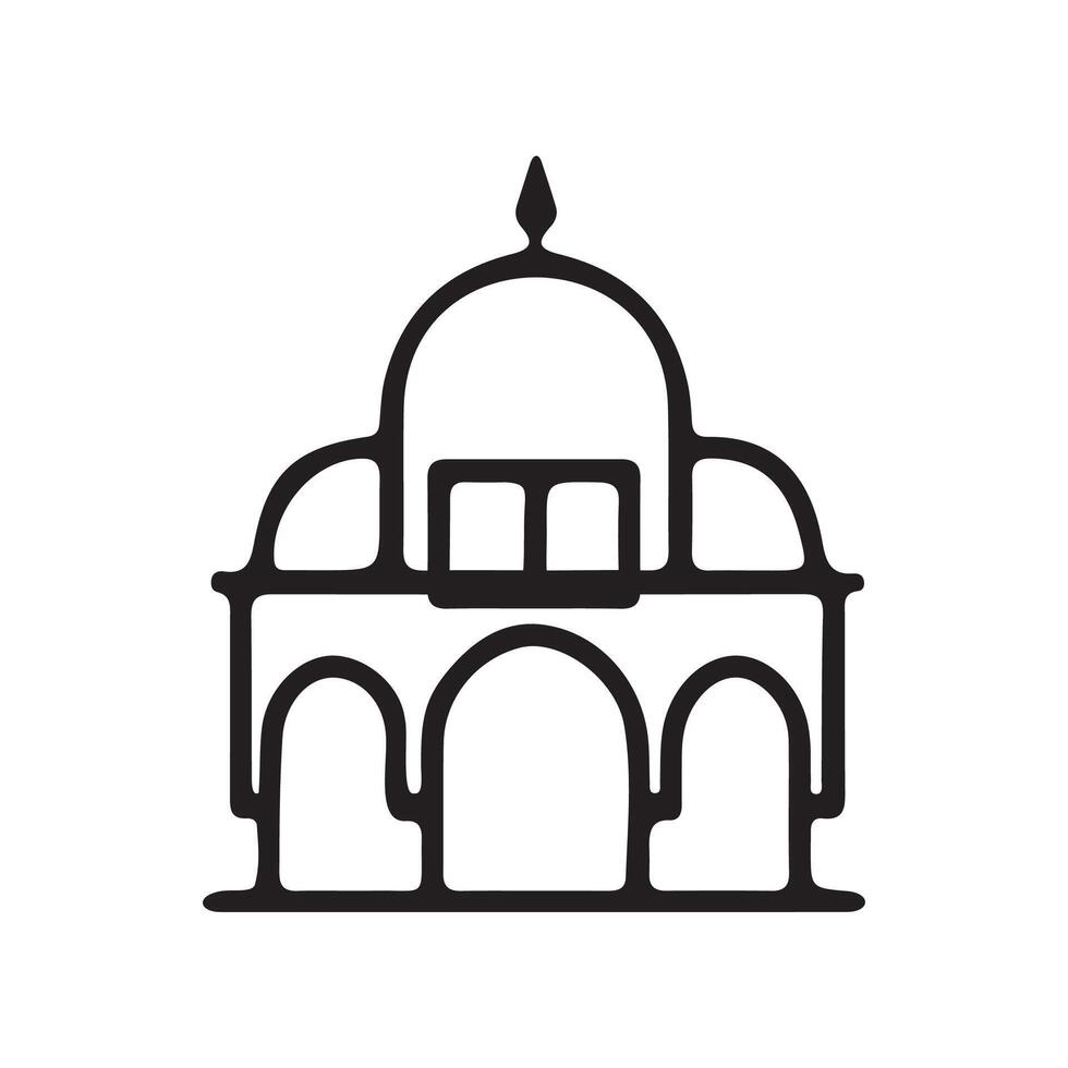 Moschee Symbol Vektor Kunst, Symbole, und Grafik