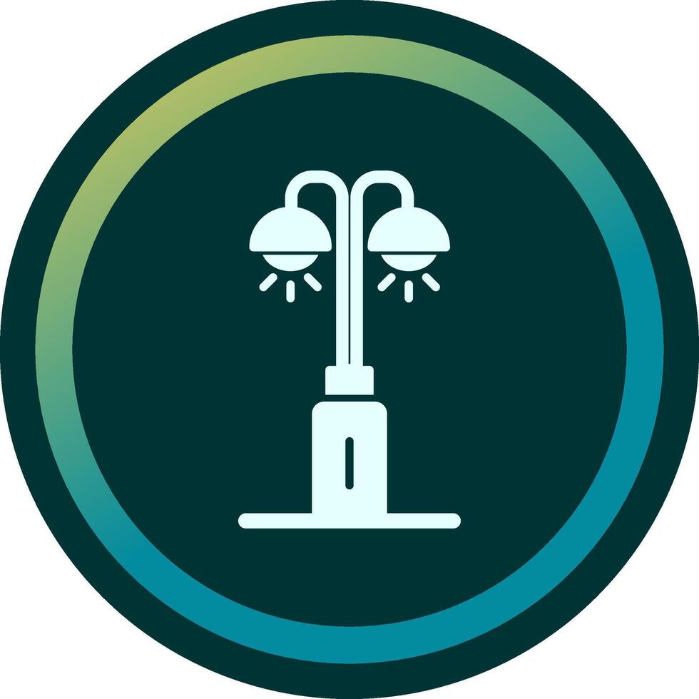 Park Lampe Vektor Symbol