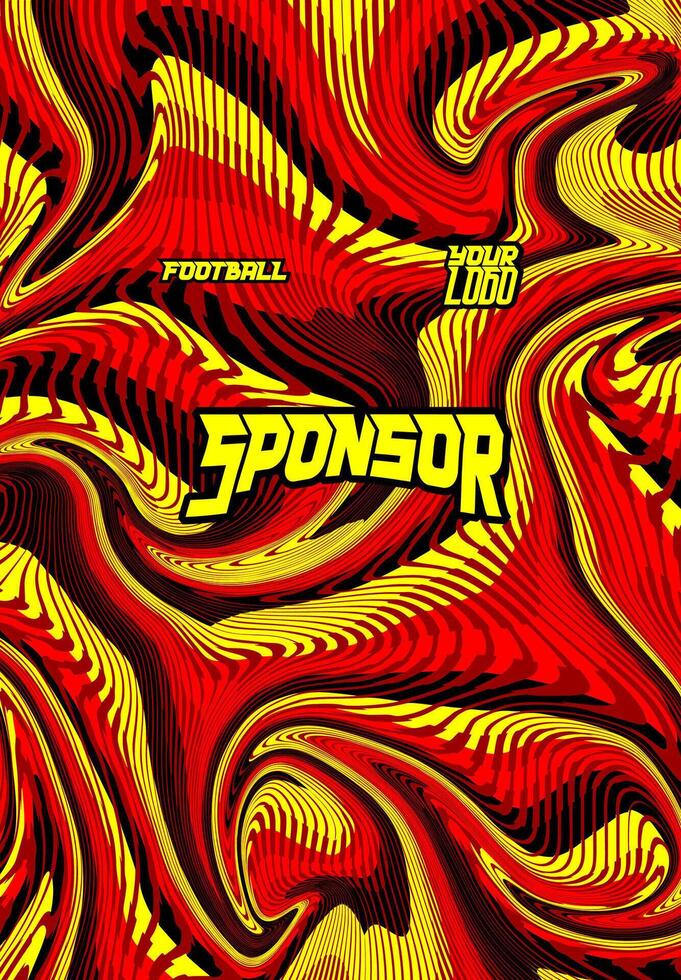 Vektor abstrakt Hintergrund mit ein cool Muster, auf Gamaschen, Fußball Jersey Design zum Sublimation.