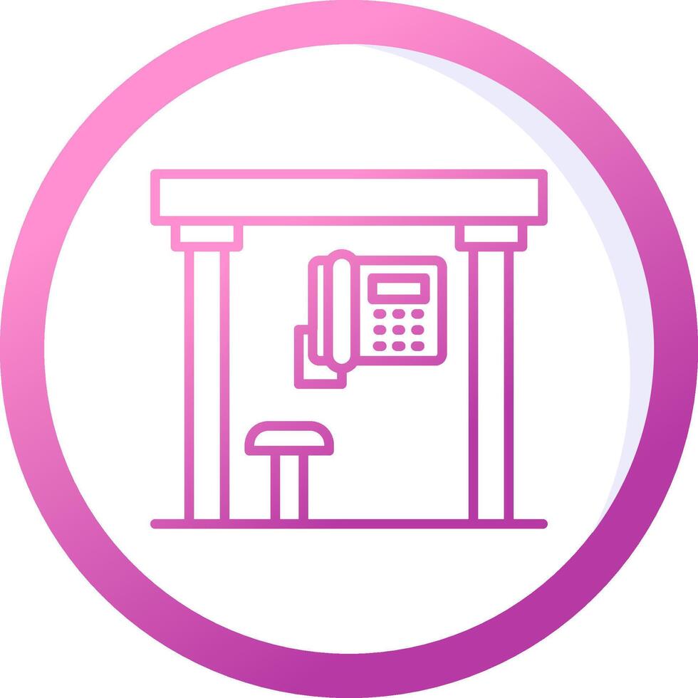 Telefon Box Vektor Symbol