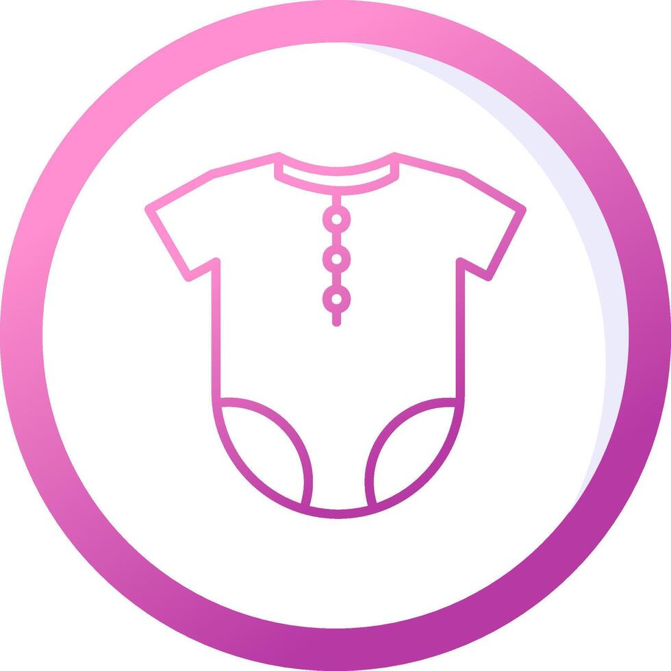 Baby Outfit Vektor Symbol