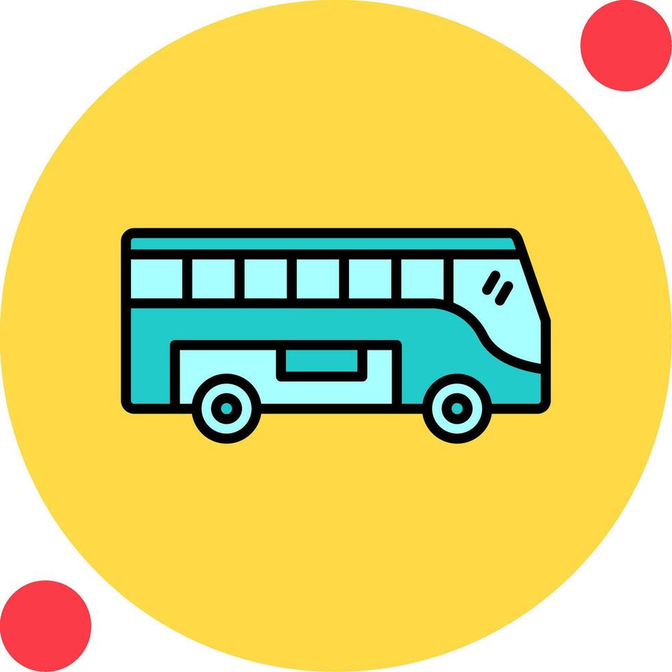 Bus-Vektor-Symbol vektor