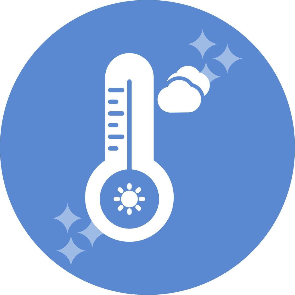 temperatur varm vektor ikon