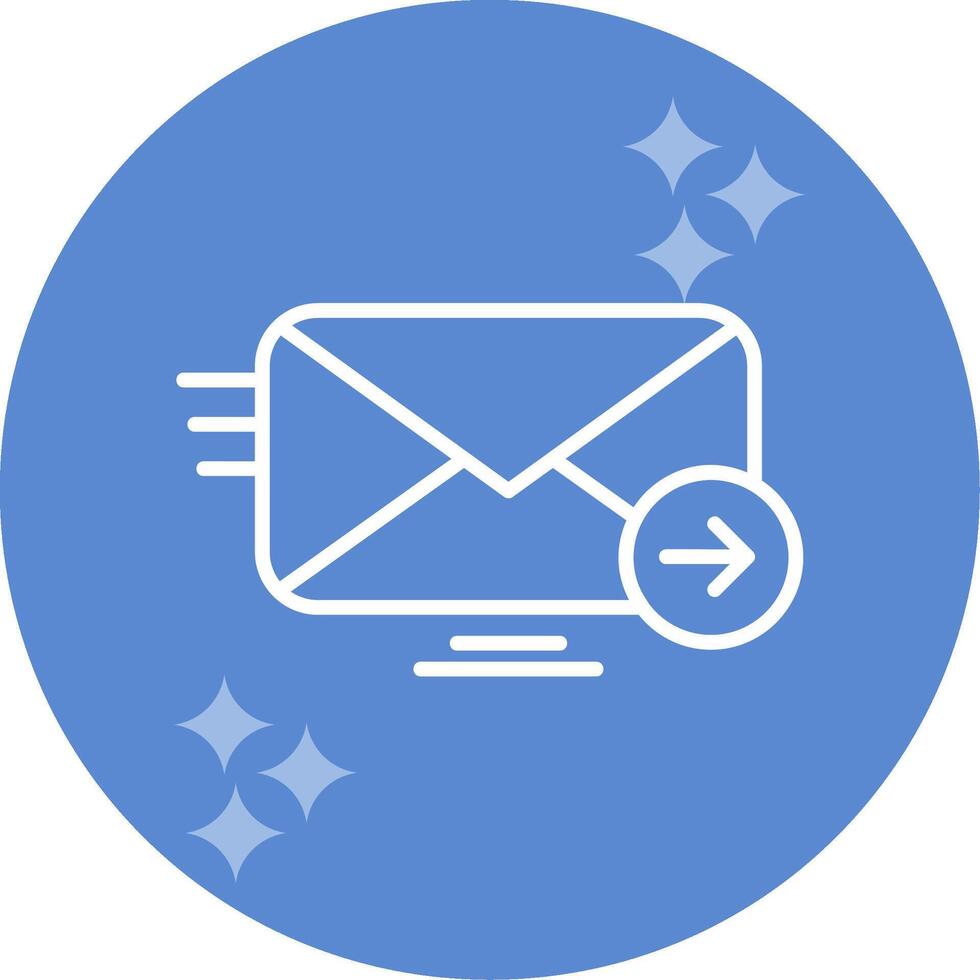 Email geschickt Vektor Symbol