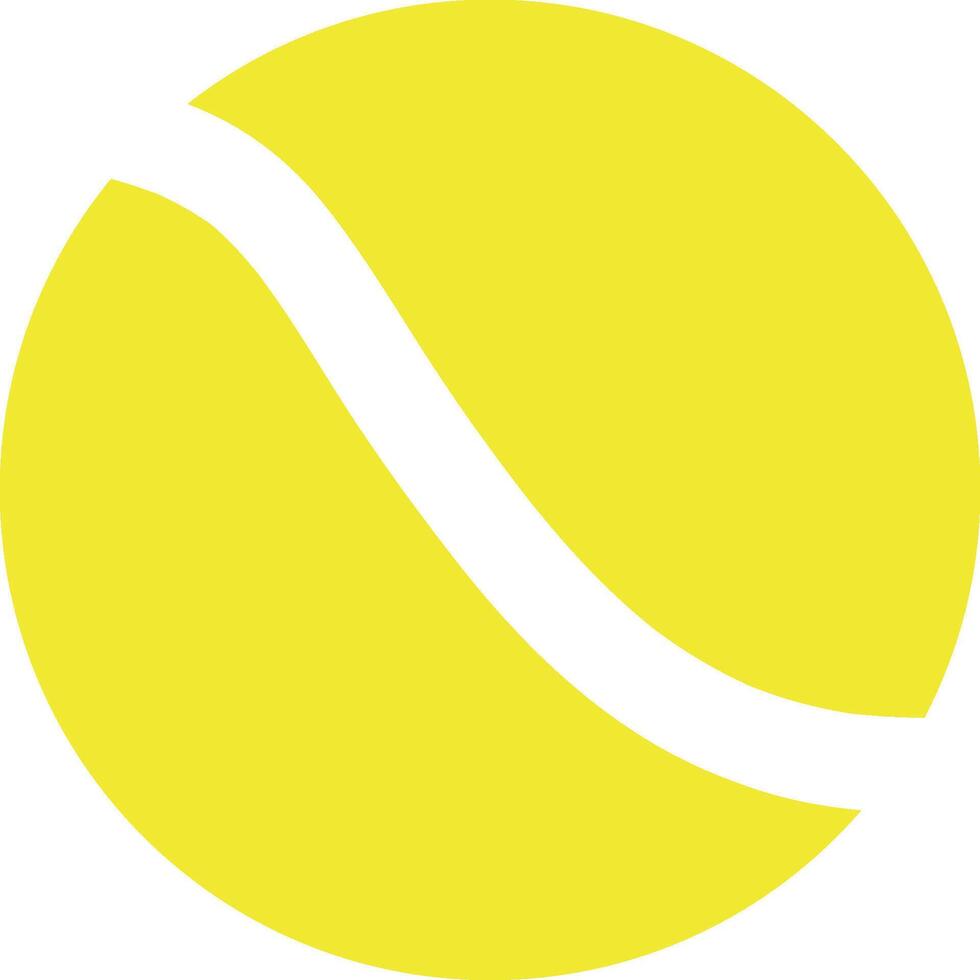 Ball Tennis Weiß Sport Design Symbol Vektor Illustration, abspielen Spiel Sport