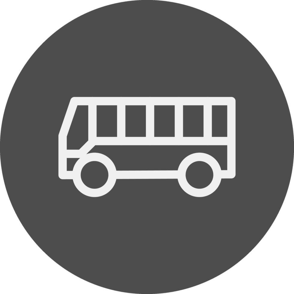 Bus kreatives Icon-Design vektor