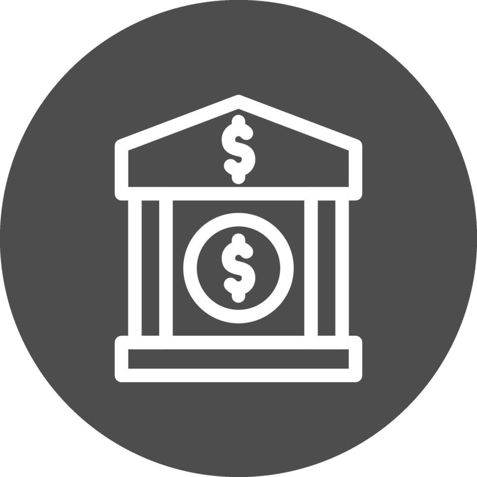 Bank kreatives Icon-Design vektor