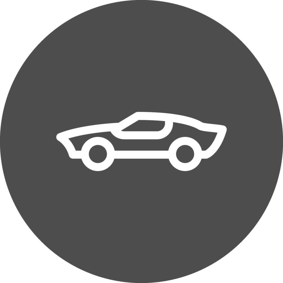 Sportwagen kreatives Icon-Design vektor