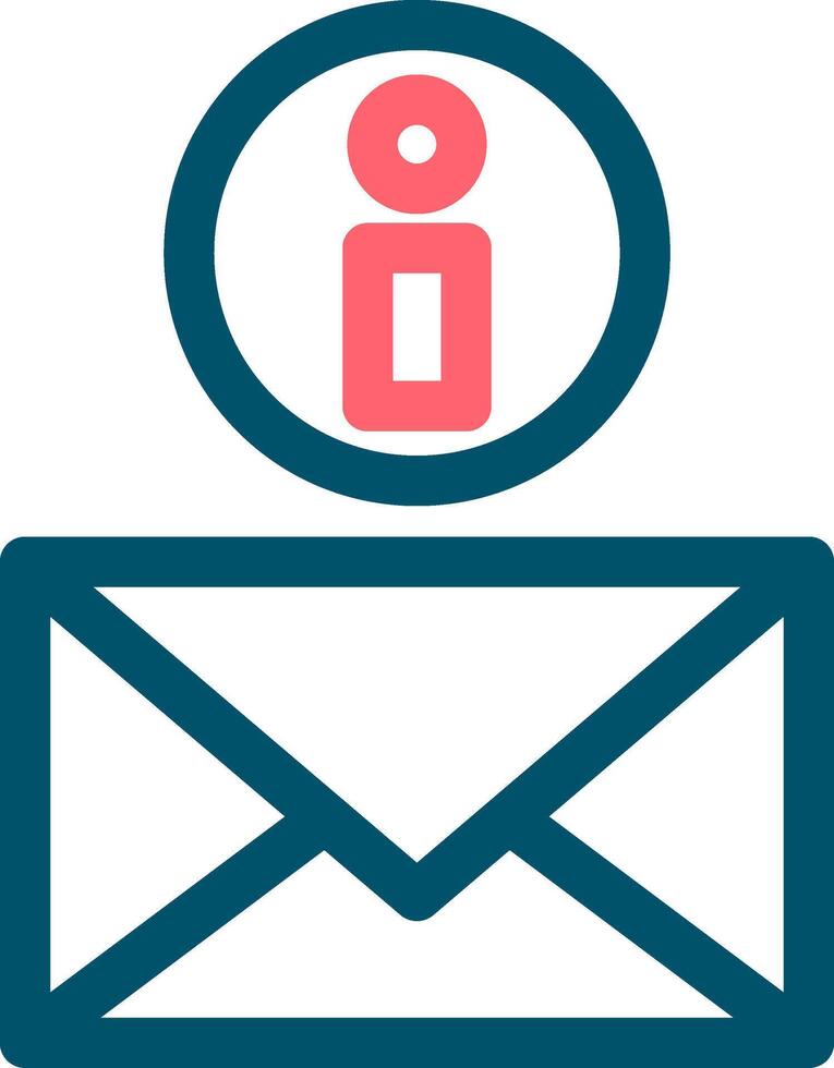 E-Mail kreatives Icon-Design vektor