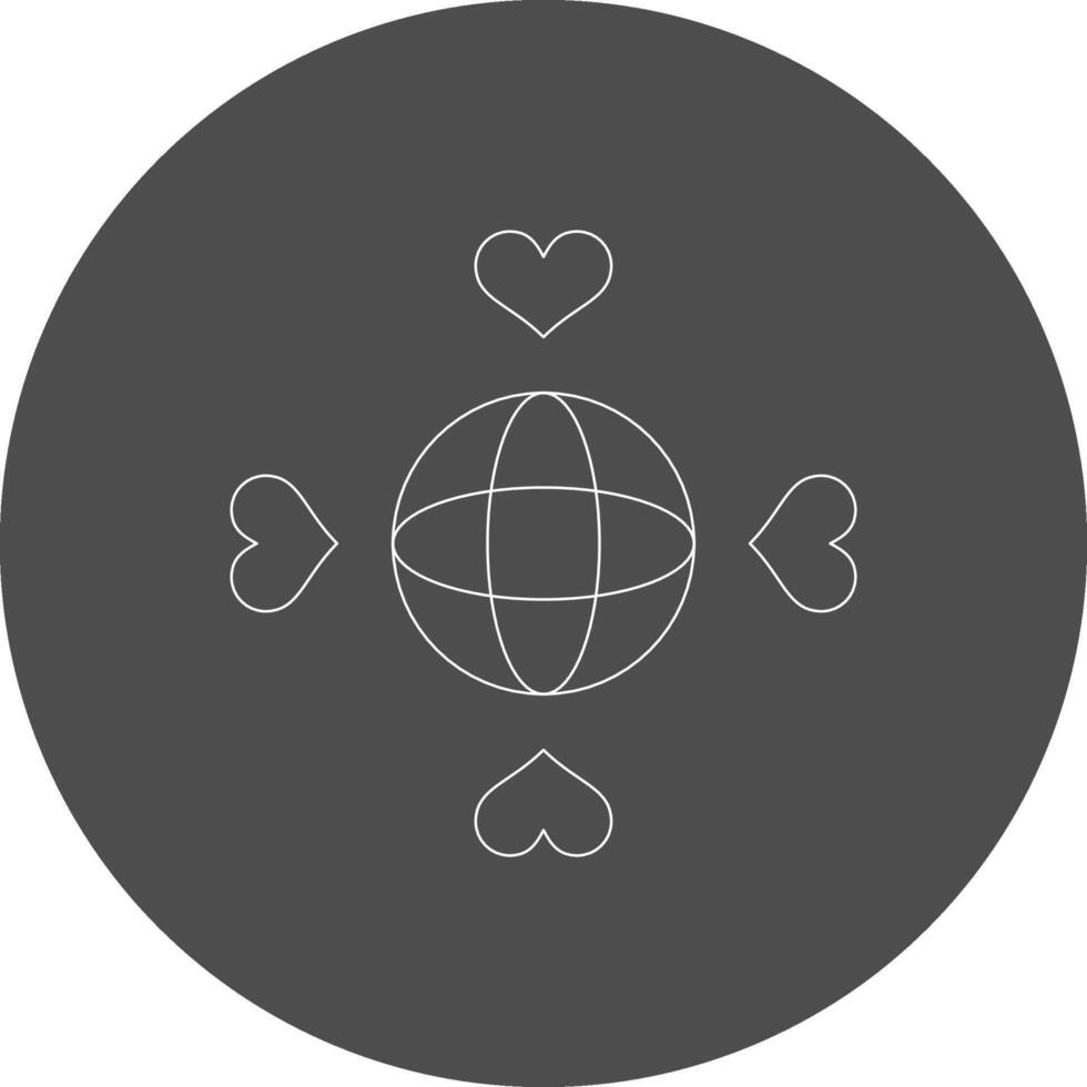 valentines kreativ ikon design vektor