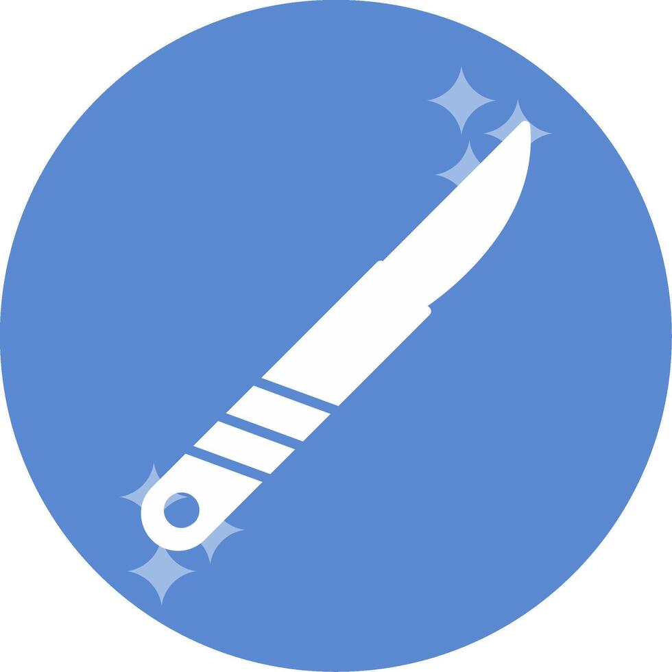 chirurgisch Messer Vektor Symbol