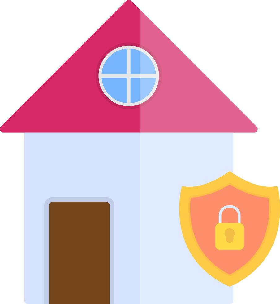 Zuhause Sicherheit Vektor Symbol