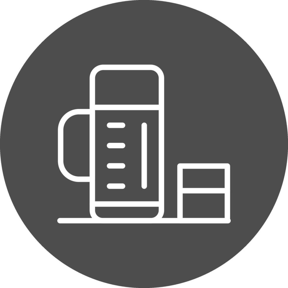 Thermos kreatives Icon-Design vektor