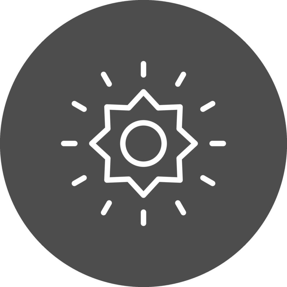 Sonne kreatives Icon-Design vektor