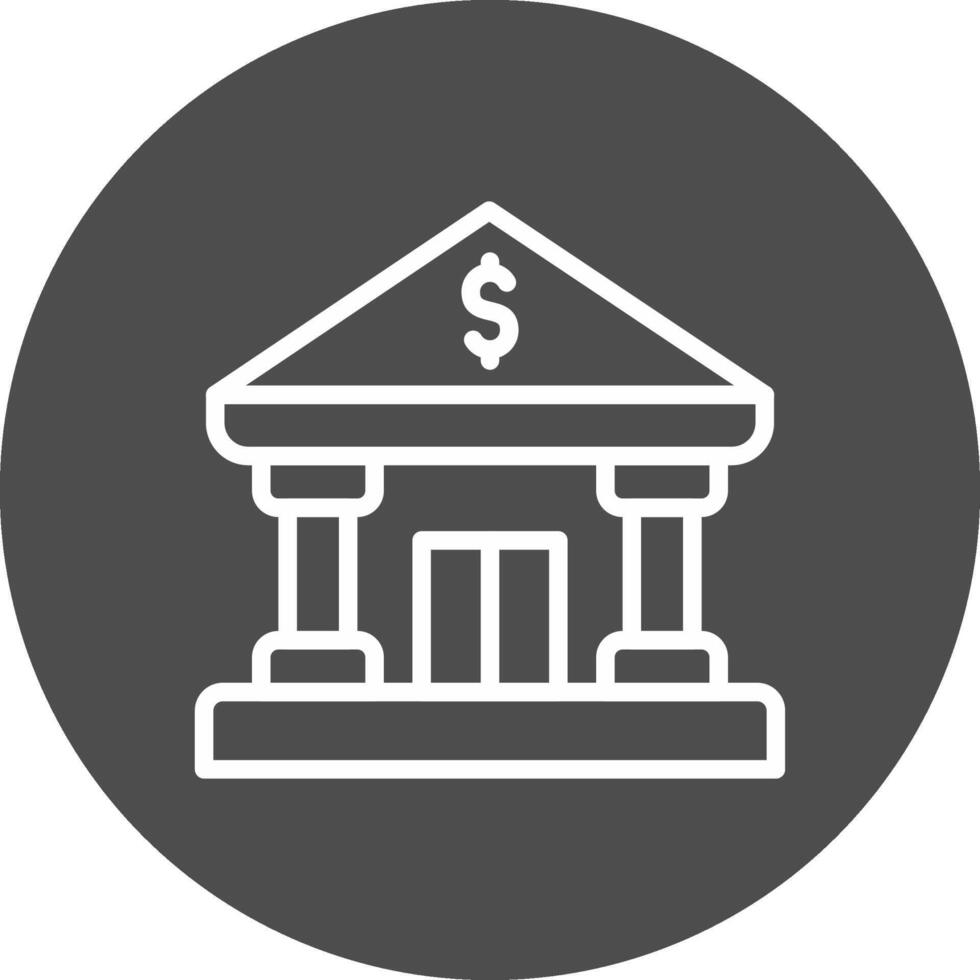 Bank kreatives Icon-Design vektor