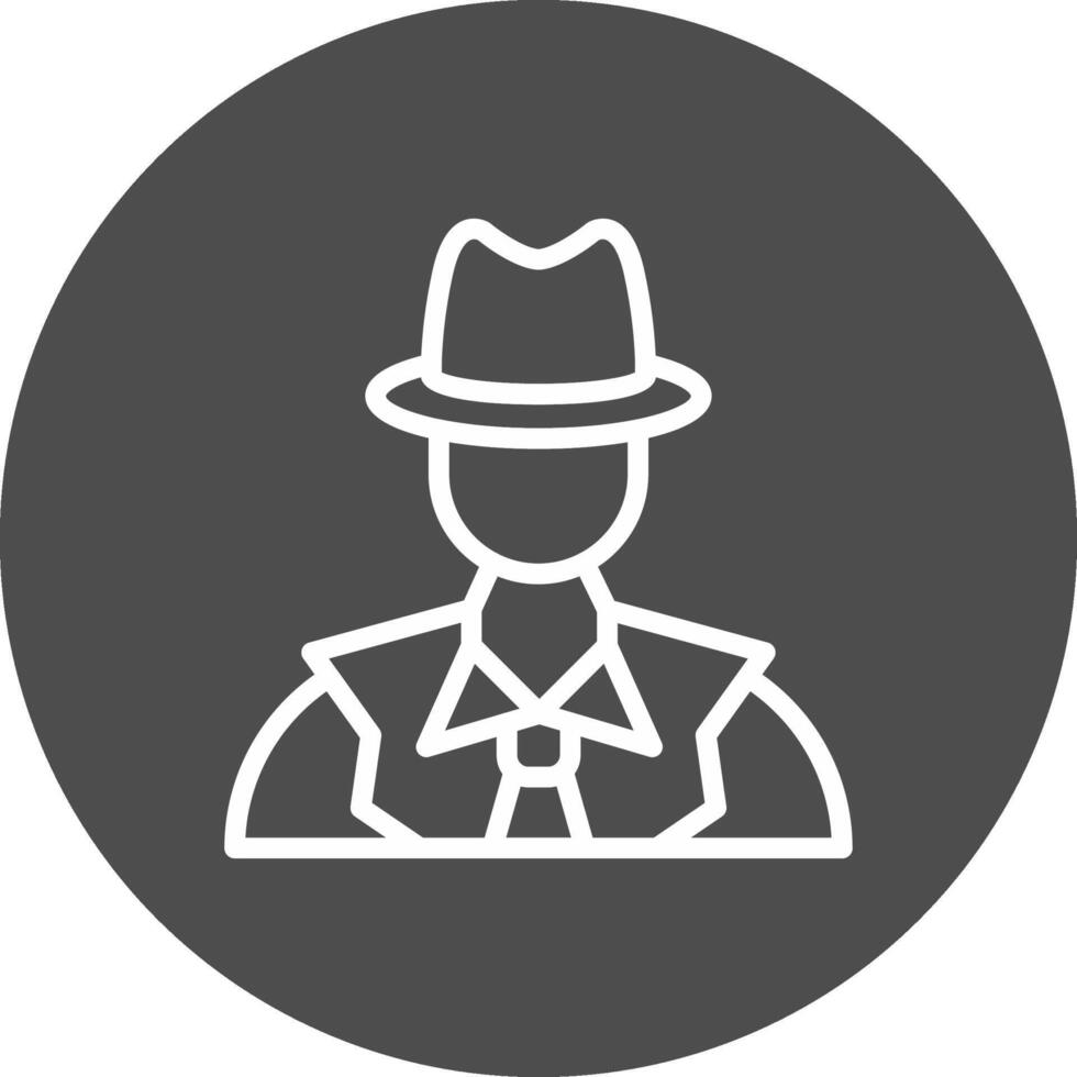 Spionage kreatives Icon-Design vektor