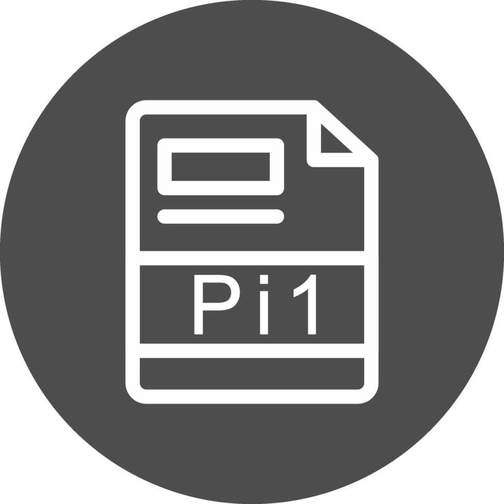 pi1 kreativ Symbol Design vektor