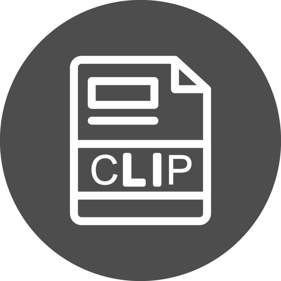 Clip kreativ Symbol Design vektor