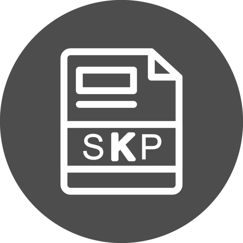 skp kreativ ikon design vektor