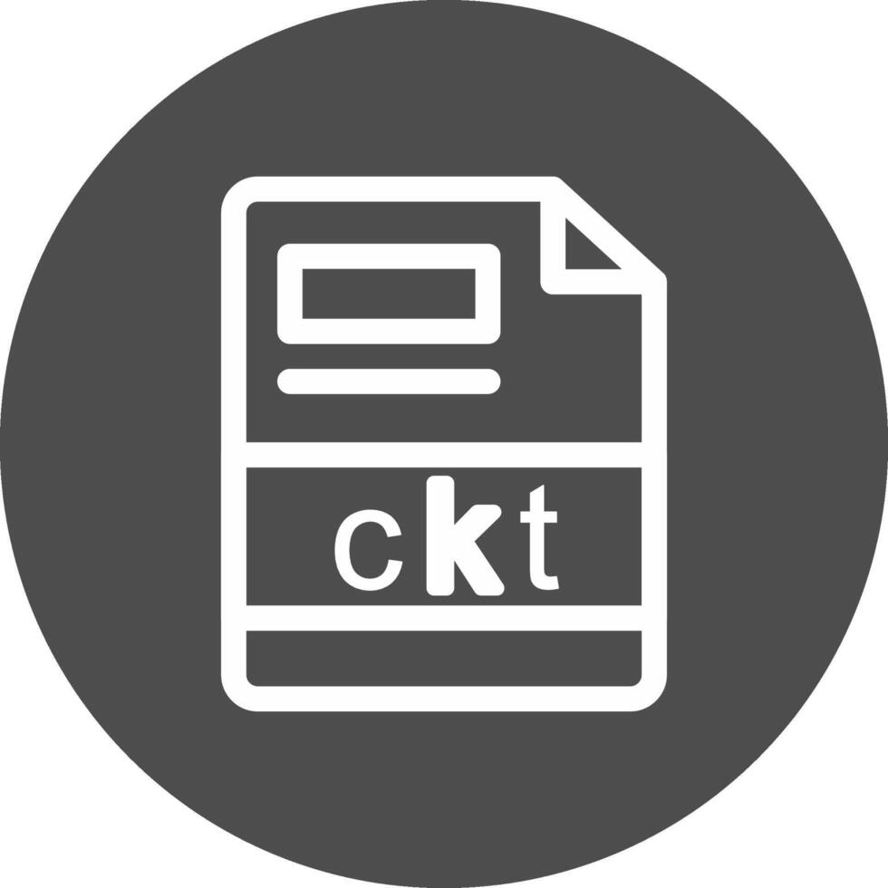 ckt kreativ ikon design vektor