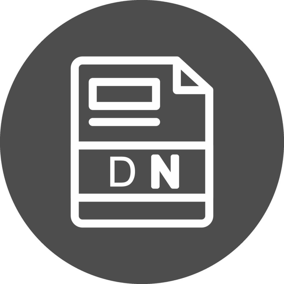 dn kreativ Symbol Design vektor